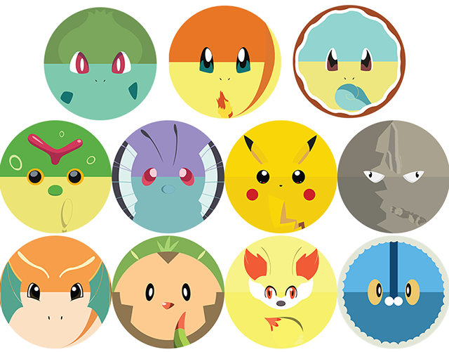 Pokemon Vectors